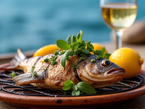 Barbacoa mediterránea especializada en pescado