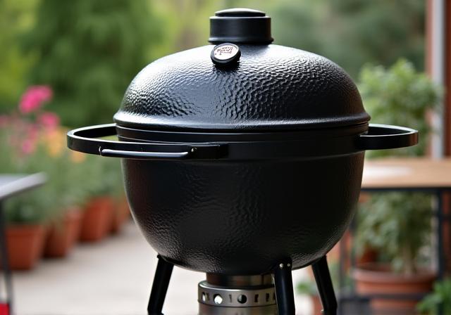 Parrilla de carbón clásica con alta durabilidad