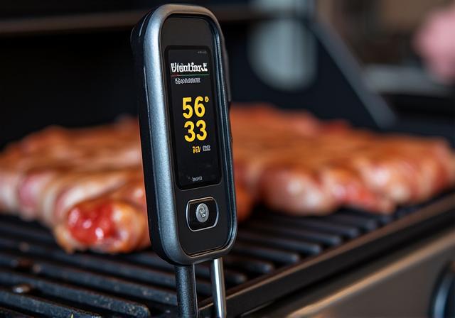 Termómetro digital Wi-Fi para barbacoa